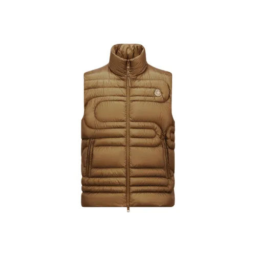Moncler Snake Year Capsule Collection Vests Men Light Brown