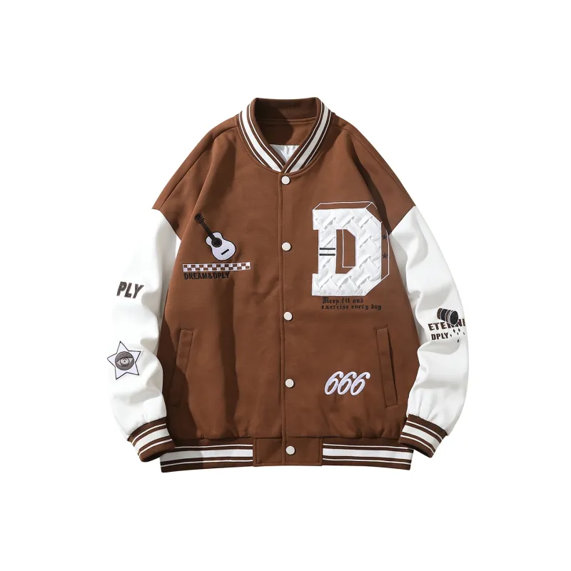 DUEPLAY Baseball Jacket Spring, Autumn And Winter Unisex-5