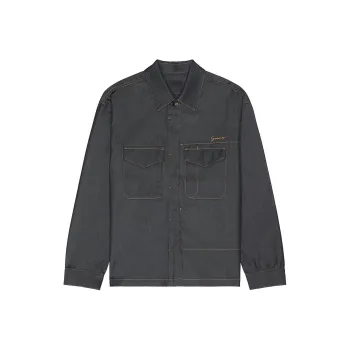 Givenchy Embroidered Denim Shirt