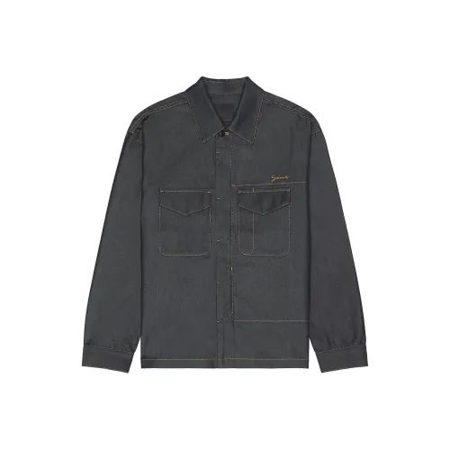 Givenchy Embroidered Denim Shirt