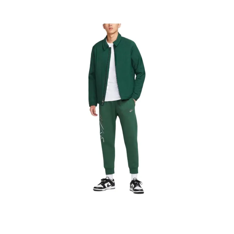 Nike FW24 Jackets Coats Unisex Dark Green-0