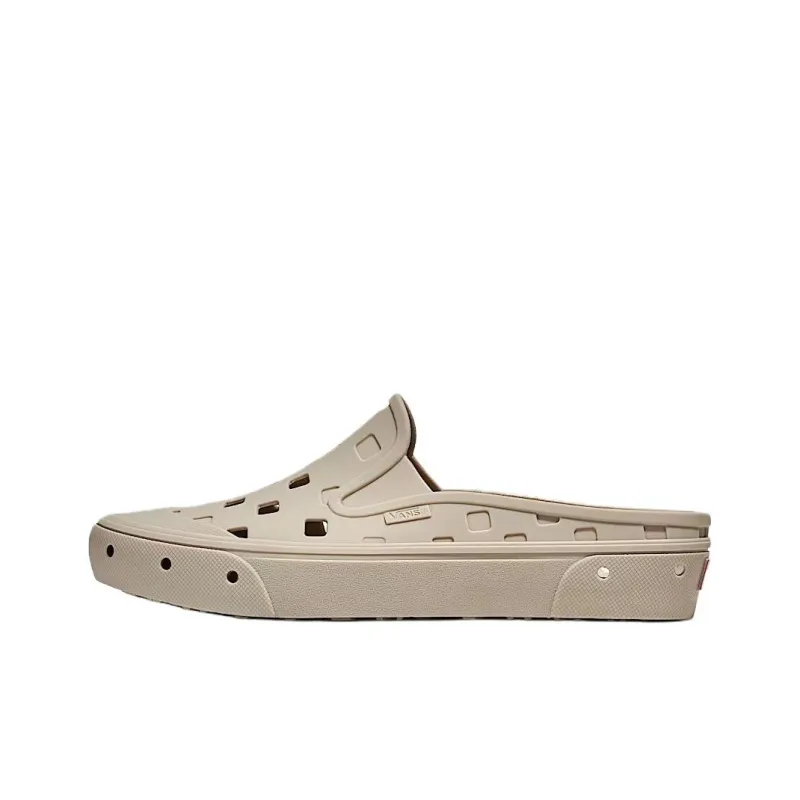 Vans Slip On Mule Trk Silver Lining Beige-0