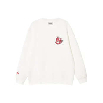 JACK JONES· x CNY Sweatshirt Men's Snow White