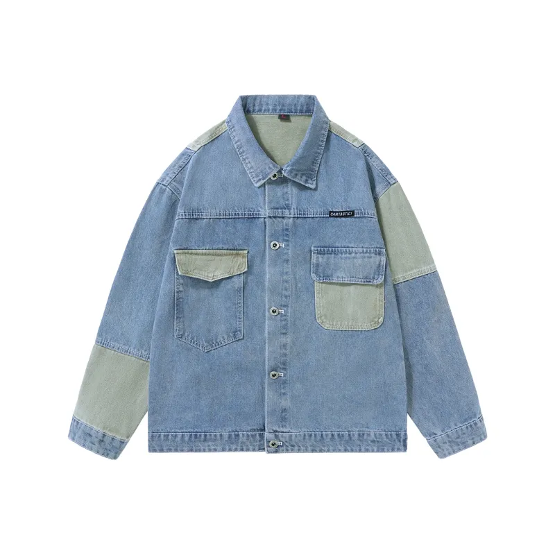 SANTASTIC Denim Jackets Men-7