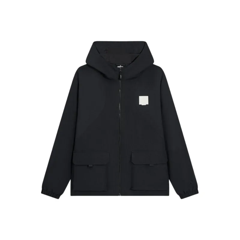 XTEP Jackets Coats Unisex Jet Black-0