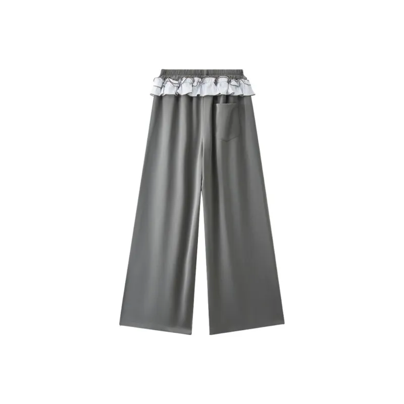 Three Blessings Casual Pants Women's Charcoal Gray-1