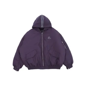 Nerdy Down Jackets Unisex Purple