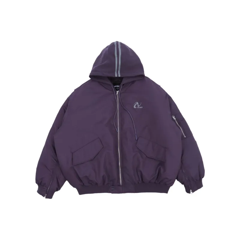 Nerdy Down Jackets Unisex Purple-0