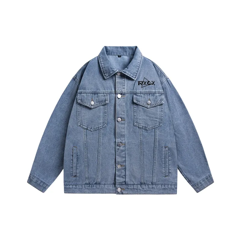 R.X.G.X Denim Jackets Unisex-2