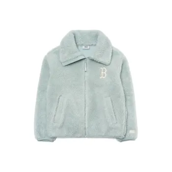 MLB Boston Red Sox Velvet Jackets Unisex Mint Green