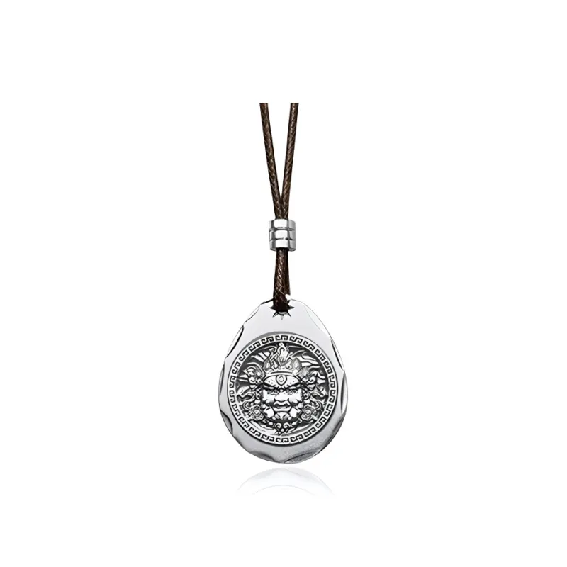 UZIID Sterling Silver Necklaces Unisex-6