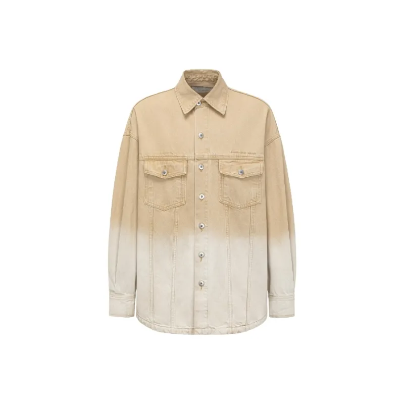 Shirt is featured on a lightweight rayon fabrication