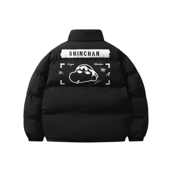 Crayon Shinchan Puffer Jackets Unisex