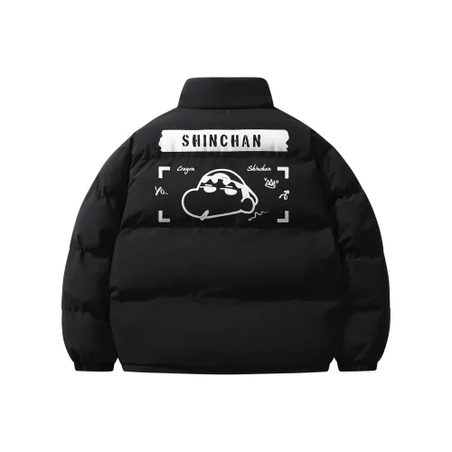 Crayon Shinchan Puffer Jackets Unisex