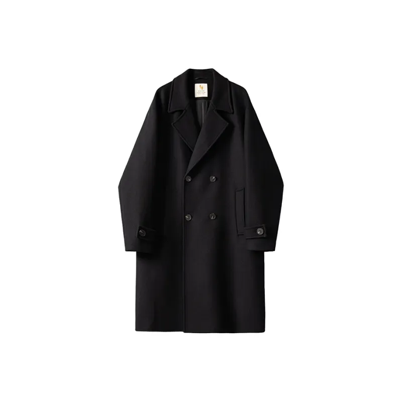WILLIAM FOX&SONS Coats Unisex Black-0