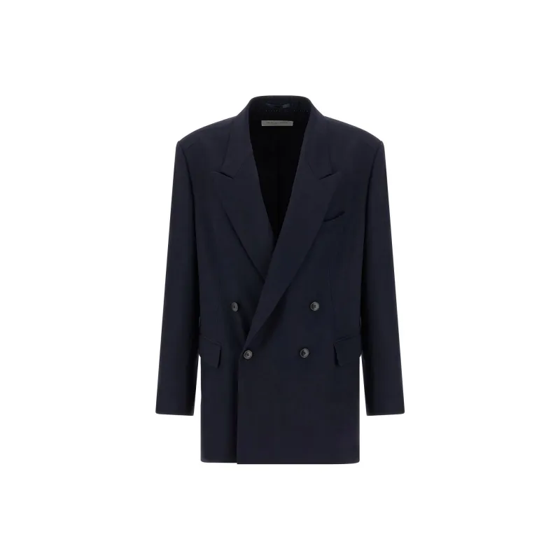 DRIES VAN NOTEN Bishop Double Breasted Blazer-0