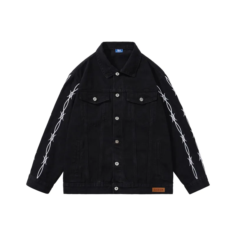 SANTASTIC Denim Jackets Men-2