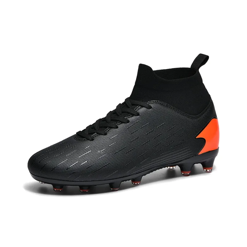 QIUTEXIONG FG Rubber Long Studs TF Rubber Broken Studs Soft Ground Firm Ground Non slip Lightweight Soccer Shoes Unisex-15