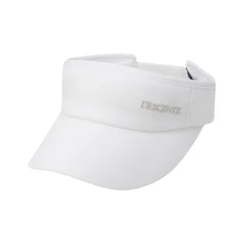 DESCENTE Linen Sun Protection Hats Unisex White