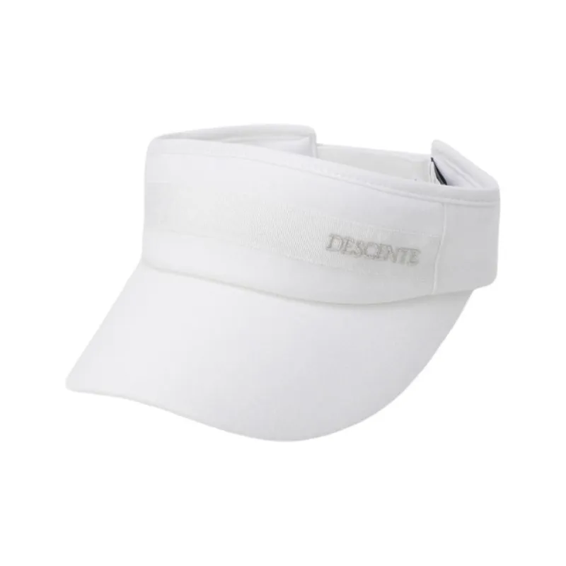 DESCENTE Linen Sun Protection Hats Unisex White-0