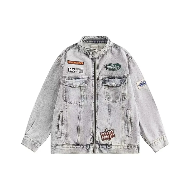 Mulinsen Denim Jackets Unisex-1