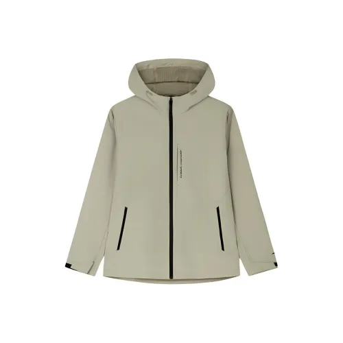 CHAOJIANTA Jackets & Coats Men's Ethereal Dust Gray