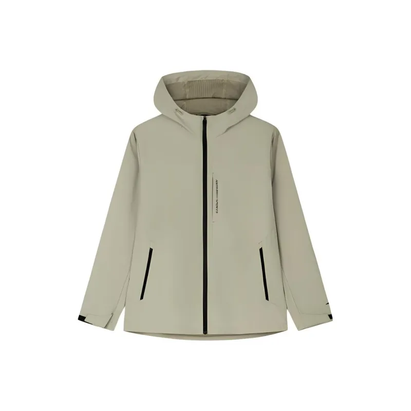 CHAOJIANTA Jackets & Coats Men's Ethereal Dust Gray-0