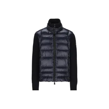 Moncler Grenoble Padded Down feather Knitted Jacket