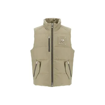 Moose Knuckles Westmount Logo Plaque Vest