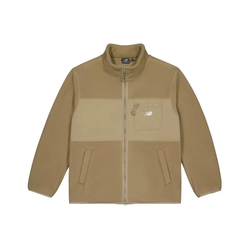 New Balance Jackets Men Khaki-0