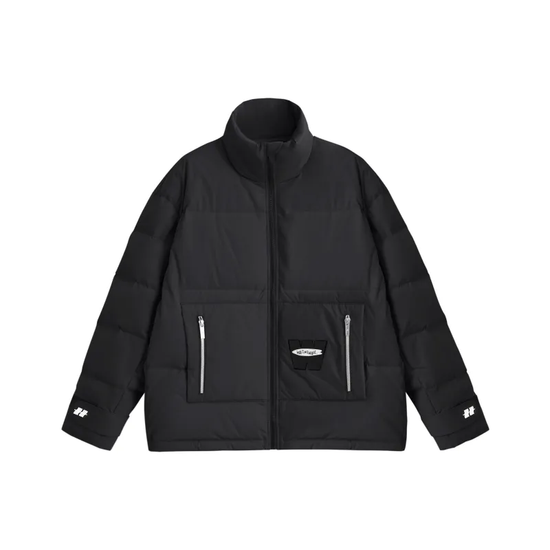 WAITINGWAVE Puffer Jacket Winter Unisex-0