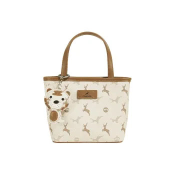 Miao Di Artificial Leather Handbag, Shoulder Bag, Crossbody Bag Women's Milk Tea Apricot