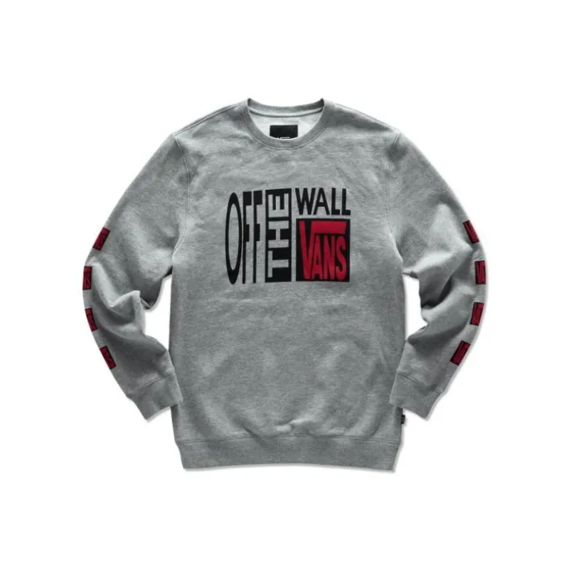 Vans OFF THE WALL Sweatshirt Men's Gray-0