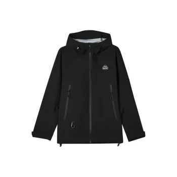 Skechers Windbreaker Jacket Unisex Carbon Black