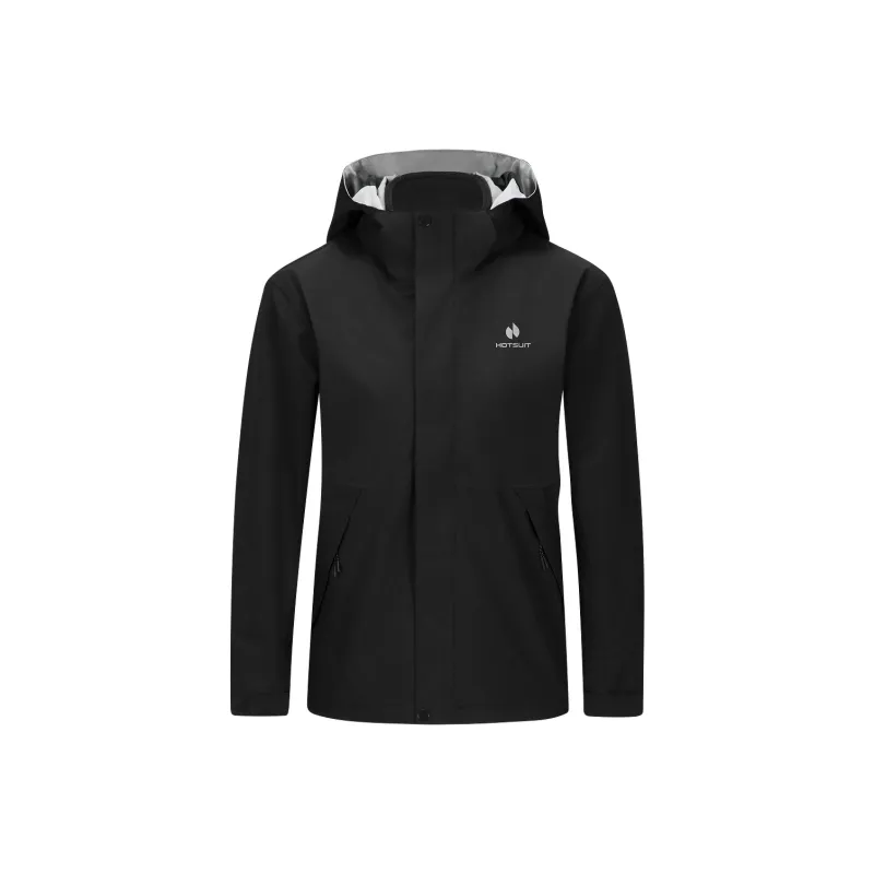 HOTSUIT Outdoor Hiking Waterproof And Windproof To Keep Warm Windbreaker Jacket Unisex-7