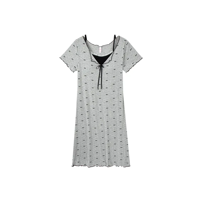 Sleeping Beauty Nightgown Women's Light Gray-0
