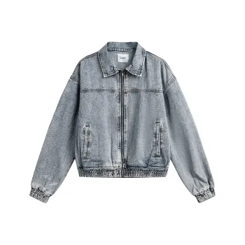 NANDCHN Denim Jackets Unisex