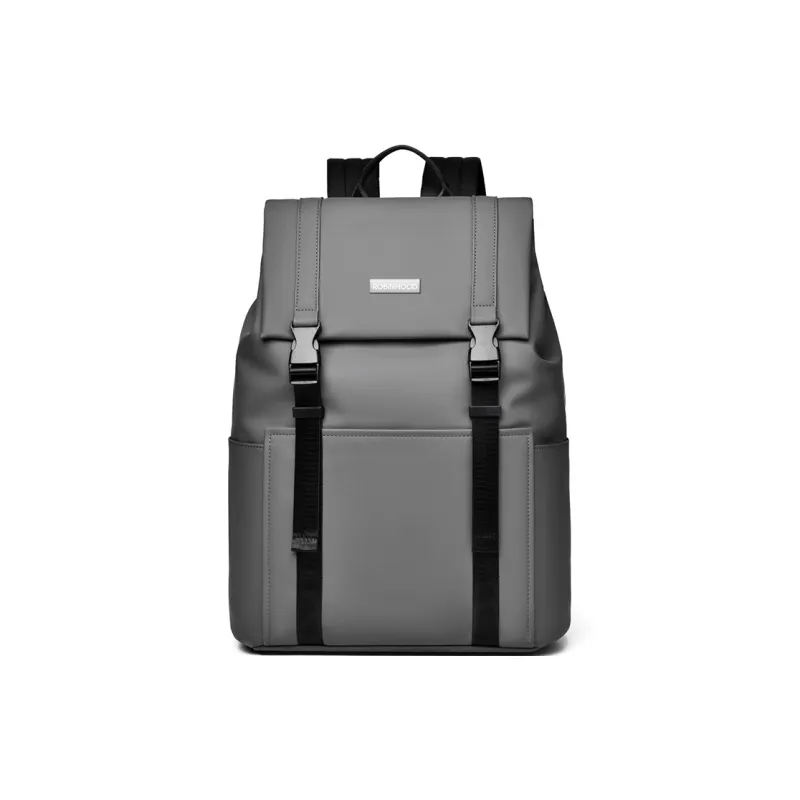 ROBINHOOD Oxford Backpack Men's Black/Gray/Green-7
