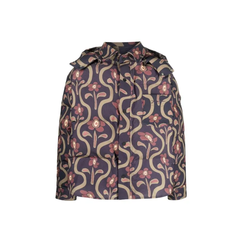 Jacquemus Graphic-print Padded Jacket-0