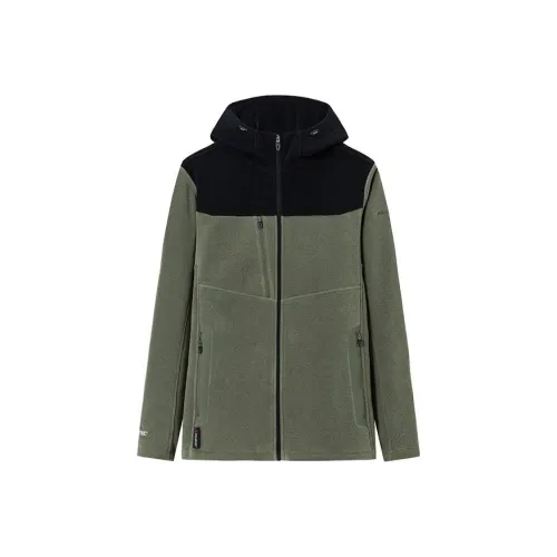 ANTA Jackets Men Murky Olive Green/Basic Black