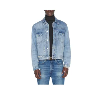 FRAME Denim Jackets Unisex Blue