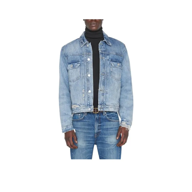 FRAME Denim Jackets Unisex Blue-0