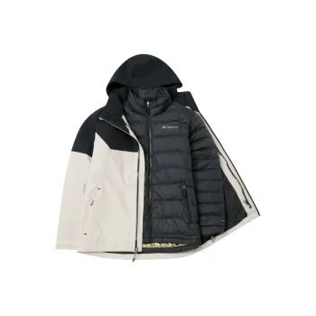 Columbia CASCADE PEAK 6 Waterproof And Windproof To Keep Warm Windbreaker Jacket Men's Beige