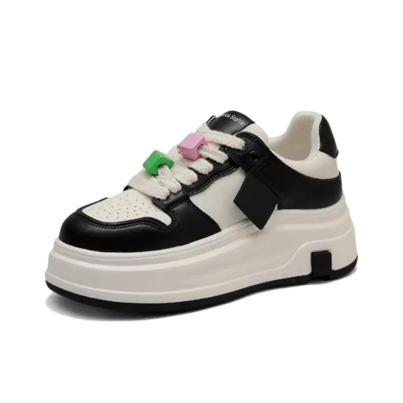 JESSICA SOPHIA Anti Slip Wear Resistant Low Top Skateboard Shoes Women's-5