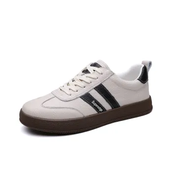 SUPEREDGE Slip Resistant And Abrasion Resistant Coverage Low Top Casual Shoes Unisex White