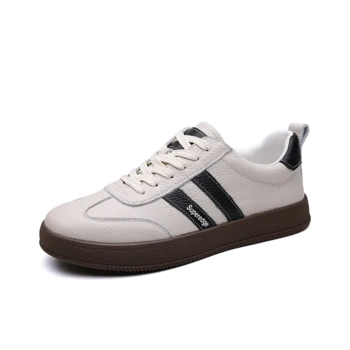 SUPEREDGE Slip Resistant And Abrasion Resistant Coverage Low Top Casual Shoes Unisex White