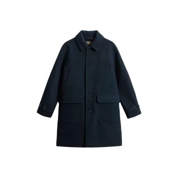 WOOLRICH Melton Coat