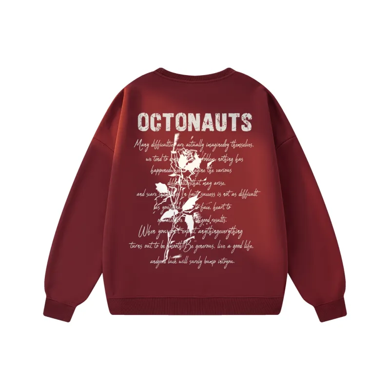Small Columns Under The Sea Sweatshirt Unisex-10