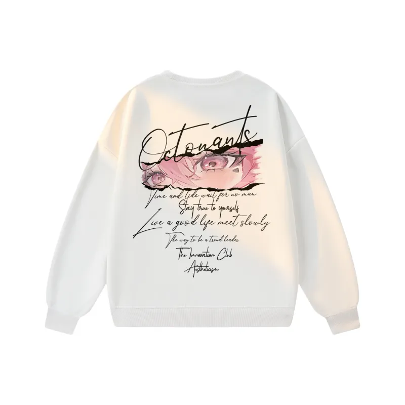 Small Columns Under The Sea Sweatshirt Unisex-18