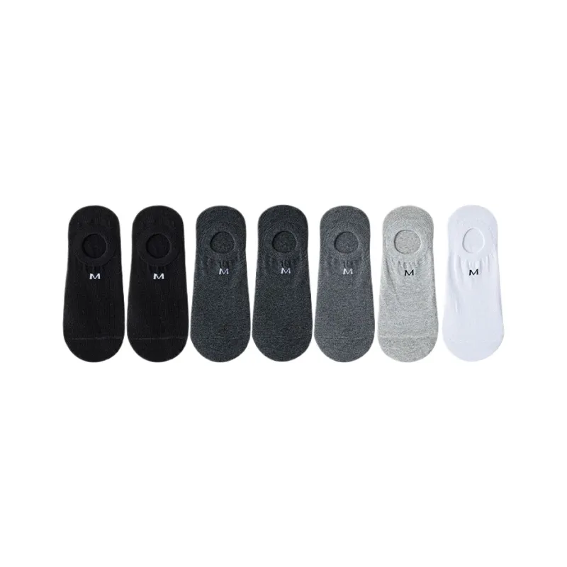Cotton Gene No Show Socks Men's 7 Pack-0